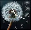 Wanduhr aus Glas mit Motiv Pusteblume im Wind- 30 x 30 cm - Produktbild-Vorschau 1
