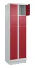 CP Schließfachschrank Classic PLUS lichtgrau, rubinrot Produktbild-Vorschau 5
