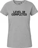 Huuraa Damen T-Shirt Level 18 Completed XXL Sport Grey Bio Produktbild-Vorschau 2