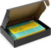 An open black cardboard box containing a product box. Podgląd zdjęcia produktu