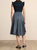 Dirndl Mavie 70cm Länge blau 34 Produktbild-Vorschau 4