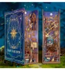 Puzzle 3D, Book Nook Magic Stars Room, legno, Tonecheer, Anteprima dell’immagine prodotto 2