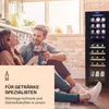 Klarstein freistehender Weinkühlschrank für 27 Flaschen - Produktbild-Vorschau 2