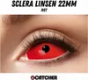 Zoelibat 6 Monats-Kontaktlinsen Sclera Red Eye rote Produktbild-Vorschau 3