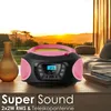 Przenośny odtwarzacz CD dla dzieci Cyberlux Radio CD Stereo Podgląd zdjęcia produktu 10