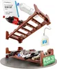 Novaliv Flaschenregal für 12 Flaschen | Weinregal braun | Produktbild-Vorschau 1