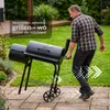 LEHMANN Smoker Grill & Holzkohlegrill 2-in-1 - 2-Kammern, Produktbild-Vorschau 6
