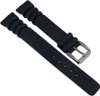 Minott Ersatzband Uhrenarmband PolyurethanBand schwarz 20mm Produktbild-Vorschau 1