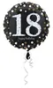 AMSCAN Standard Sparkling Birthday 18 Foli 0 0 0 Produktbild-Vorschau 1