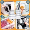 Glazen potten voor levensmiddelen met deksel, set van 9 Productafbeelding-voorbeeld 5