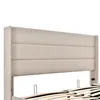 Łóżko tapicerowane 160 x 200 cm z schowkiem, z Podgląd zdjęcia produktu 15
