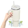 1200ml 40oz hrnek na kávu s víčkem termohrnek s brčkem a Náhled obrázku produktu 4