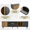 MODFU Meuble TV - Meuble TV Bois 200x40x55,5 cm avec Portes Voir les images du produit 6