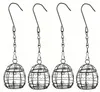 Meisenknödel Halter 4 Stück Metall Vogelfutterspender, Produktbild-Vorschau 2