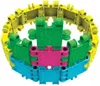 Blocchi da costruzione Clics Glitter 175 pezzi 8 in 1 Anteprima dell’immagine prodotto 17