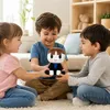 wiztex Blox Buddy Braun Plüschtier - 22cm YouTube Video Produktbild-Vorschau 6