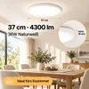 Lámpara de techo LED, 4300 lúmenes, diseño plano, 36W, 37 Vista previa de la imagen del producto 2