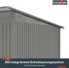 Rockford Gerätehaus Metall Geräteschuppen 296 x 318 cm Produktbild-Vorschau 4