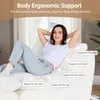 Relaxační křeslo bez rámu, nevyžaduje montáž, ergonomický Náhled obrázku produktu 6
