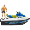 bruder 63151 bworld Personal Water Craft mit Fahrer 63151 Produktbild-Vorschau 4