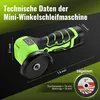 DEWINNER Akku-Winkelschleifer 19 500 U/min - 76mm Produktbild-Vorschau 2