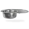 Edelstahl Spüle "Calypso ML" rundes Einbauspülbecken mit Produktbild-Vorschau 3