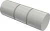 Interdeco Gardinenstange / Vorhangstange Silbergrau / Weiß, Produktbild-Vorschau 6