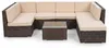 Mucola Lounge Set Polyrattan Gartenmöbel Rattanmöbel Produktbild-Vorschau 13