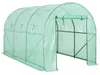 GARDEBRUK® Foliengewächshaus 7m² aufrollbare Tür 6 Fenster Produktbild-Vorschau 1