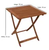 DEGAMO Gartentisch Klapptisch Bistrotisch Holztisch Produktbild-Vorschau 4