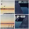 Bild auf Leinwand - Leinwandbild - See Brücke - 120x70cm - Produktbild-Vorschau 8