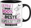 Hundesitterin Geschenk Becher Tasse Gott Schuf Alle Produktbild-Vorschau 1