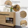 MODFU Kommoden Sideboard Schrank mit 3 Türen und 3 Produktbild-Vorschau 3