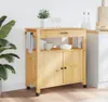 vidaXL Küchenwagen MONZA 84x40x88,5 cm Massivholz Kiefer Produktbild-Vorschau 6