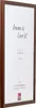 effect Holzrahmen Profil Top S braun 30x40 cm Normalglas Produktbild-Vorschau 2