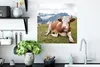 MuchoWow® Poster Kühe - Wiese - Alpen 50x50 cm - Produktbild-Vorschau 3