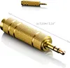 com-four® 5x Klinke Adapter von 6,3 mm Buchse auf 3,5 mm Produktbild-Vorschau 5