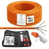ARLI 100m Cat7 Verlegekabel S/FTP PIMF + Werkzeugset + 20x Produktbild-Vorschau 1