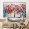 MuchoWow® - Leinwandbilder - Kunst - Bäume - Natur - Acryl, Produktbild-Vorschau 7