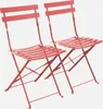 sweeek - 2er-Set klappbare Gartenstühle aus Stahl - Produktbild-Vorschau 1