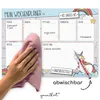Mein Wochenplaner mit Einhorn Motiv I DIN A4 I Whiteboard Produktbild-Vorschau 4