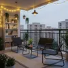 Mondeer Gartenmöbel-Set 4-teilig Sitzgruppe mit Produktbild-Vorschau 11