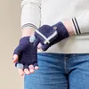 Muffole telefoniche invernali per donna/bambino - Nero Anteprima dell’immagine prodotto 4