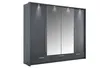 Premium_Moebel  Deutsch Kleiderschrank TOLEDO 255 cm mit Produktbild-Vorschau 2