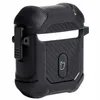 Bizon Case Kopfhörer Rüstung Apple Airpods 1/2 schwarz Produktbild-Vorschau 4