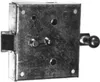 Bever Knopfriegelschloss Nr. 932 U rs/ls verwendbar Produktbild-Vorschau 1