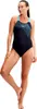Costume da bagno Speedo Medley Logo Donna, Colore:Blu, Anteprima dell’immagine prodotto 9