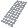 Adsamm® | 60 x selbstklebende Filzgleiter / Grau / Ø 20 mm Produktbild-Vorschau 1