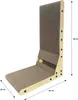 A cat scratching post with a ball attached, shown against a white background with dimensions indicated. Podgląd zdjęcia produktu