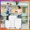 OMNA | Sada kufrov 3 v 1 na kolieskach - Biela - Ľahký a Náhľad obrázku produktu 14